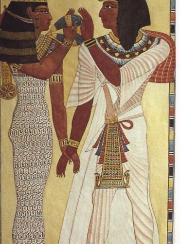 Egipska kobieta i mężczyzna